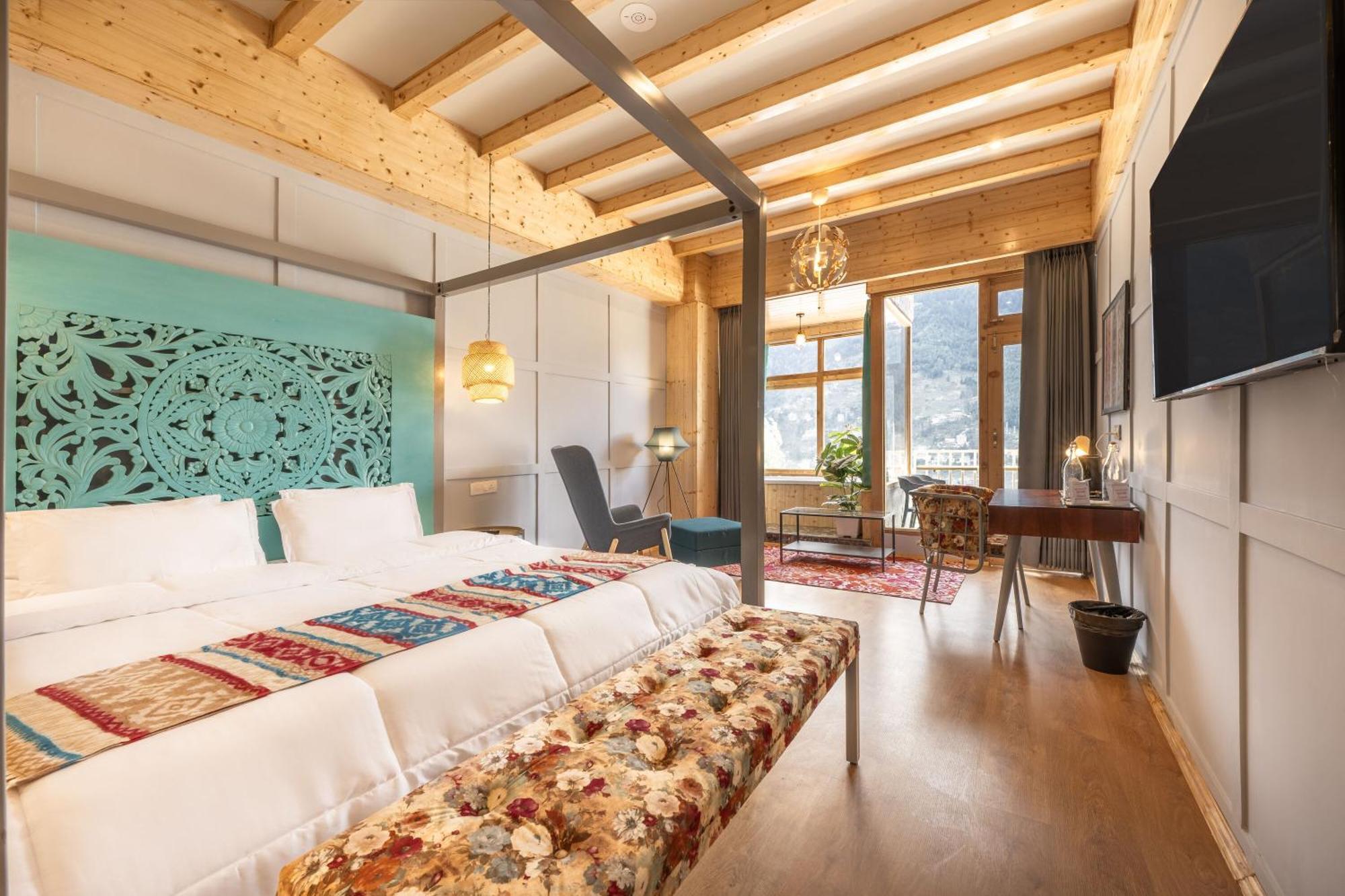 Echor Himalayan Heights Luxe Manali Hotel Ngoại thất bức ảnh