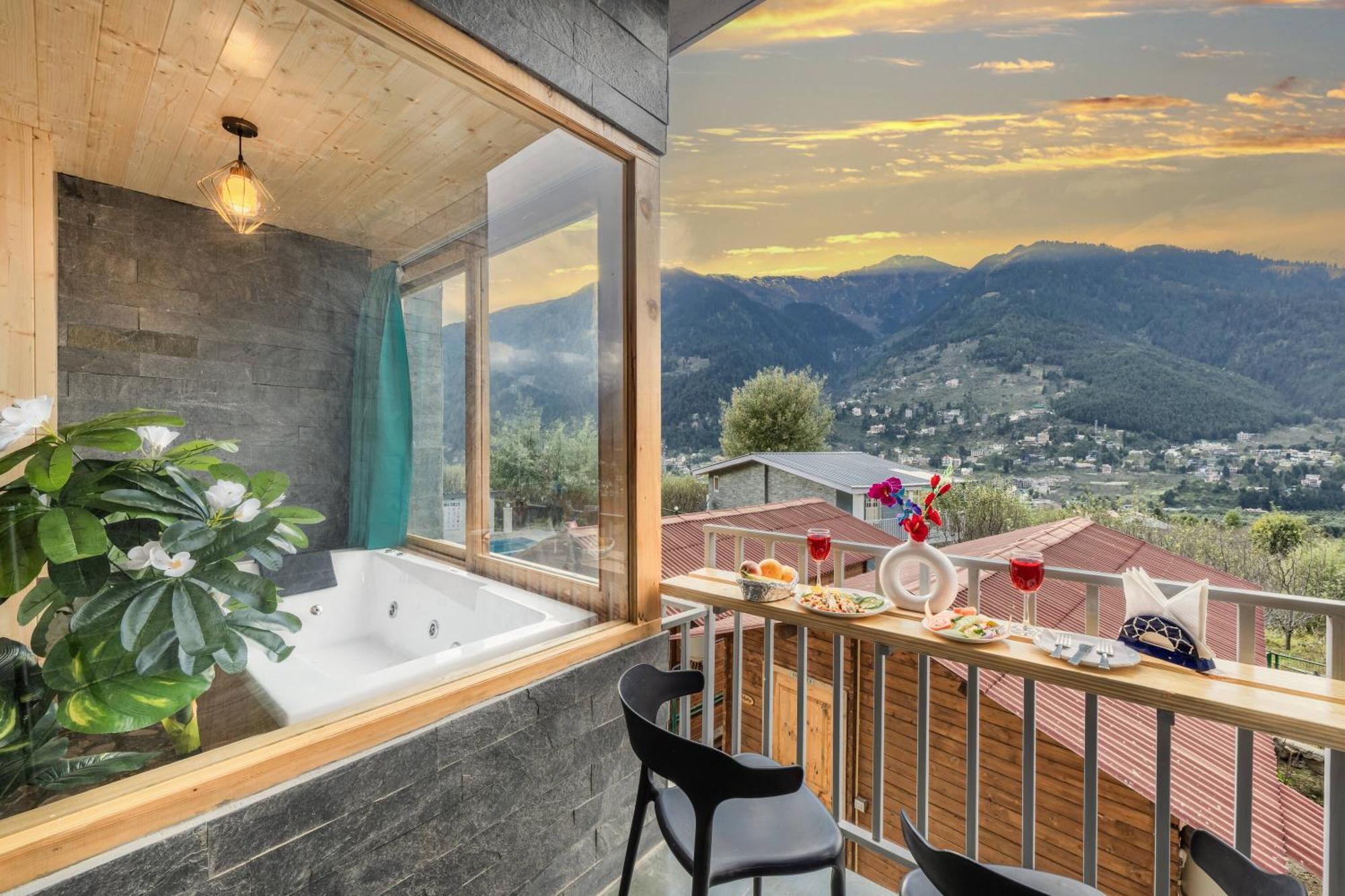 Echor Himalayan Heights Luxe Manali Hotel Ngoại thất bức ảnh