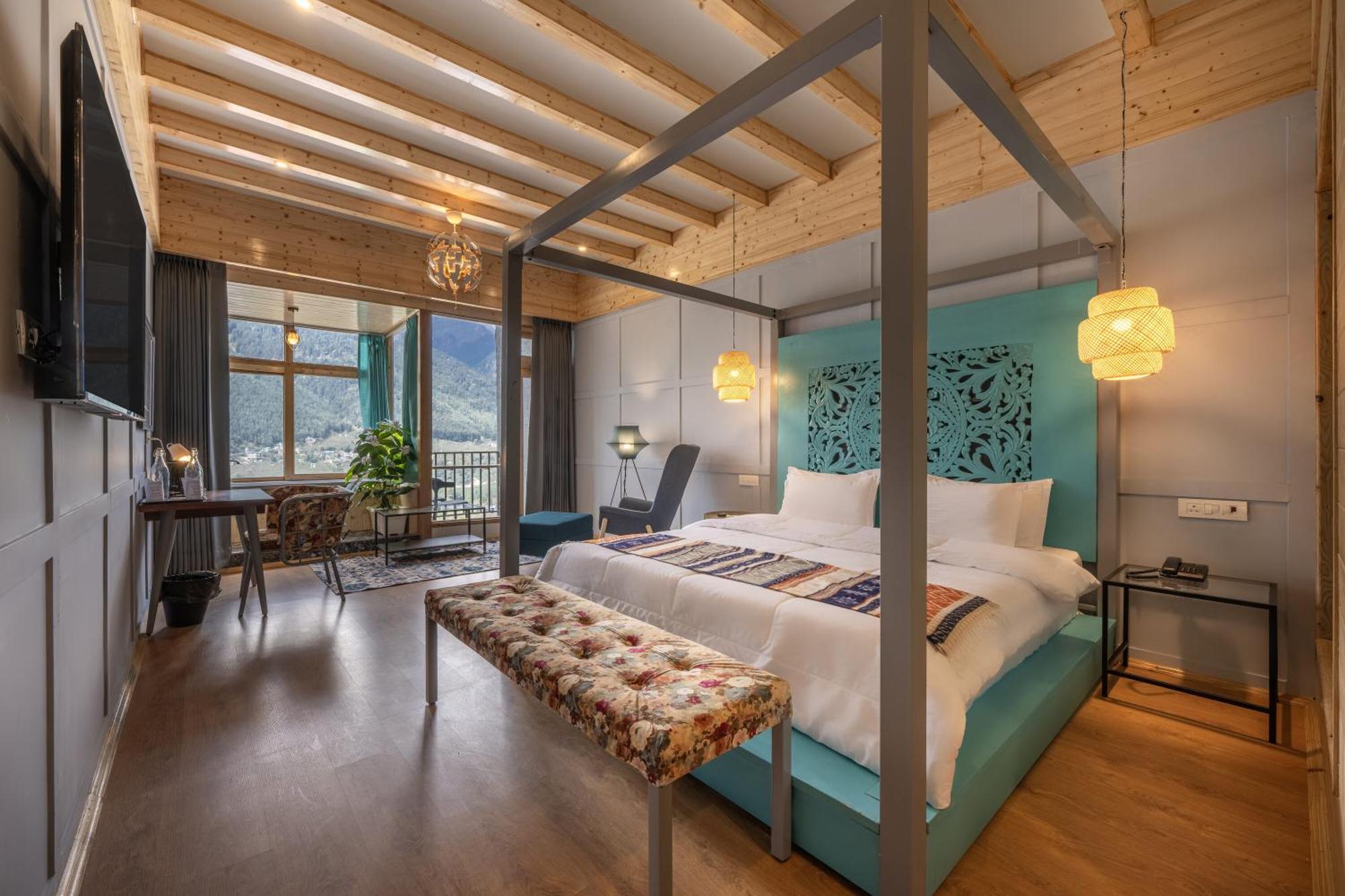 Echor Himalayan Heights Luxe Manali Hotel Ngoại thất bức ảnh
