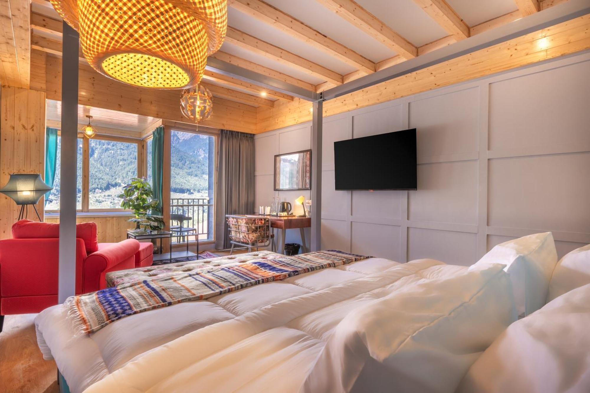 Echor Himalayan Heights Luxe Manali Hotel Ngoại thất bức ảnh