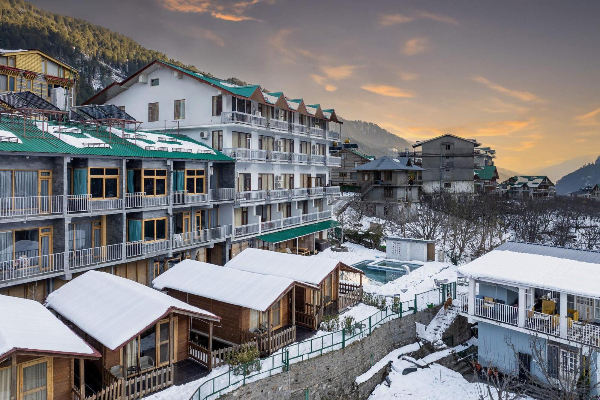 Echor Himalayan Heights Luxe Manali Hotel Ngoại thất bức ảnh