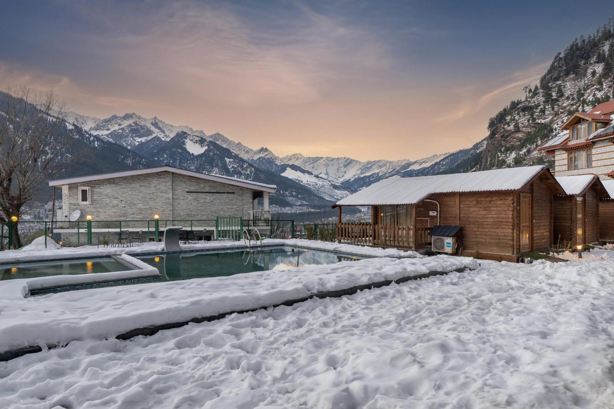 Echor Himalayan Heights Luxe Manali Hotel Ngoại thất bức ảnh