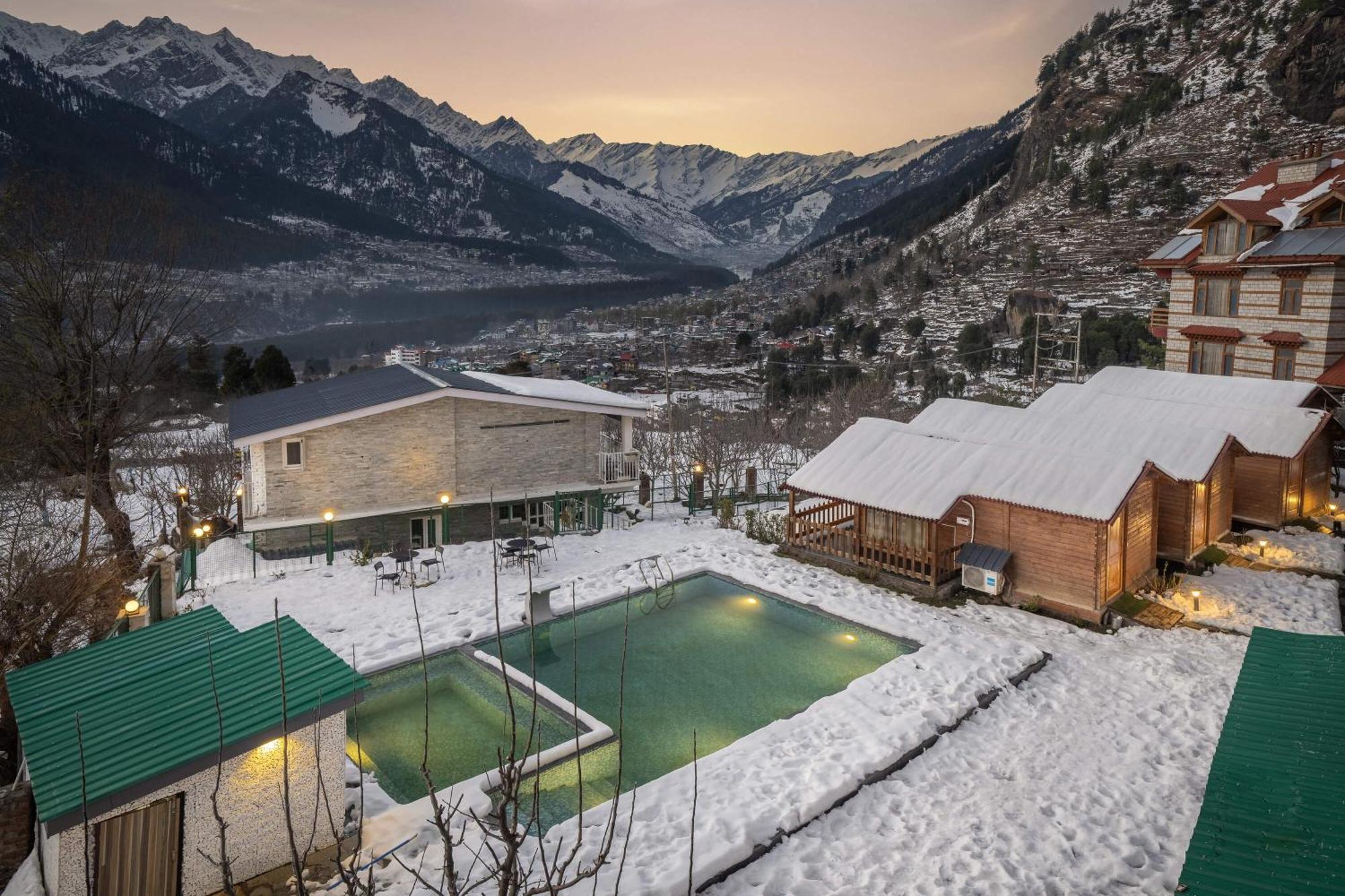 Echor Himalayan Heights Luxe Manali Hotel Ngoại thất bức ảnh