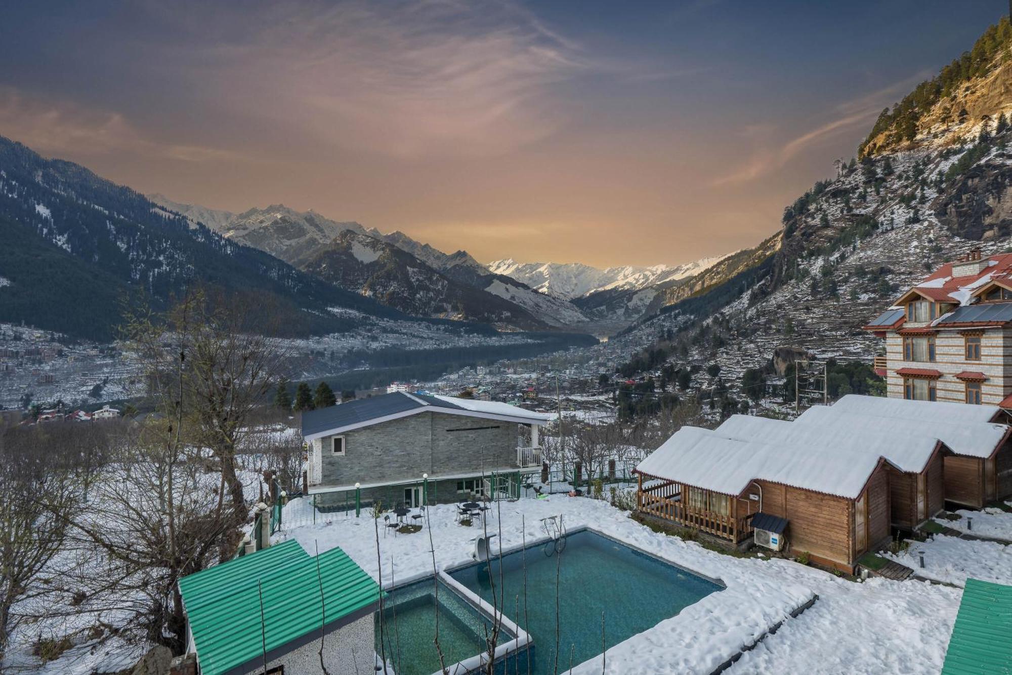 Echor Himalayan Heights Luxe Manali Hotel Ngoại thất bức ảnh
